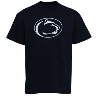 Penn State Nittany Lions Big Logo T Shirt   Navy Blue