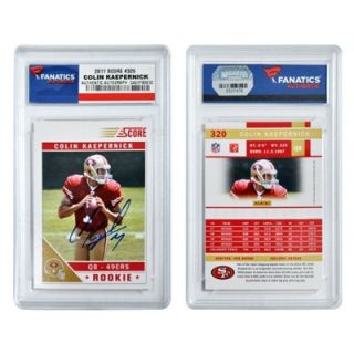 Colin Kaepernick San Francisco 49ers Autographed 2011 Score #320 Card   FansEdge