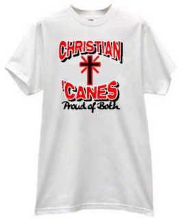 Christian Hurricanes Proud of Both Spiritual Belief Hockey Fan T Shirt Clothing