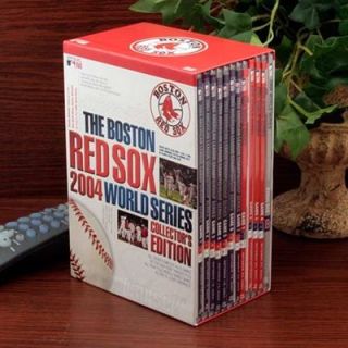 Boston Red Sox 2004 World Series Collectors Edition 12 Disc DVD Set