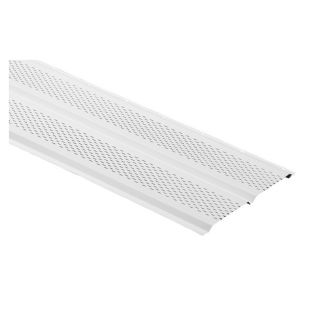 Durabuilt White Double Solid Soffit (Common 12 in x 12 ft; Actual 12 in x 12 ft)