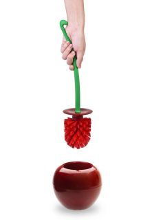 Qualy   CHERRY   Toilet brush   red