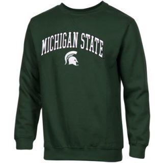 Michigan State Spartans Basic Crew Neck Sweatshirt   Green