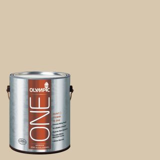 Olympic One 124 fl oz Interior Semi Gloss Classic Khaki Latex Base Paint and Primer in One with Mildew Resistant Finish