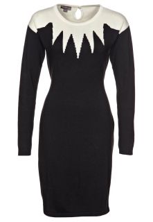 Fever London   MAGPIE   Knitted Dress   black