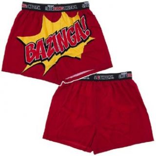 Briefly Stated Men's Bazinga Boxer, Multi, Small Clothing