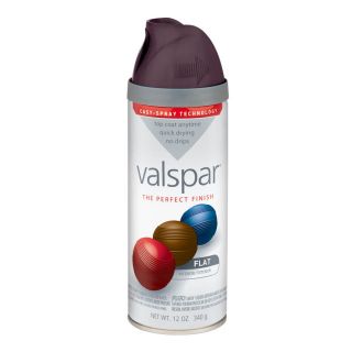 Valspar 12 oz Purple Fury Flat Spray Paint