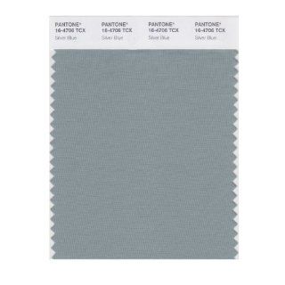 PANTONE SMART 16 4706X Color Swatch Card, Silver Blue   Wall Decor Stickers  