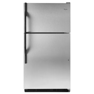 Whirlpool 18.5 cu ft Top Freezer Refrigerator (Stainless Steel) ENERGY STAR