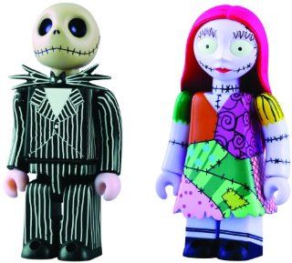 Medicom The Nightmare Before Christmas Jack and Sally Kubrick 2 Pack 2 Toys & Games