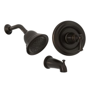 American Standard Traditional Estate Bronze 1 Handle Bathtub and Shower Faucet with Single Function Showerhead