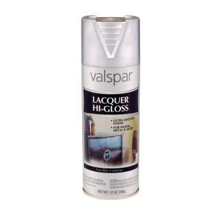 Valspar 12 oz White Spray Lacquer