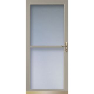 LARSON Sandstone Tradewinds Full View Tempered Glass Storm Door (Common 81 in x 32 in; Actual 80.71 in x 33.56 in)