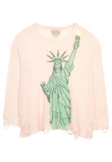 Wildfox   Statue of Liberty   Jumper   pink