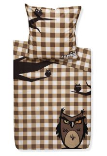 Sueños   ANGRY OWL   Bed linen   brown