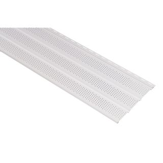 Durabuilt White Triple Vented Soffit (Common 12 in x 12 ft; Actual 12 in x 12 ft)