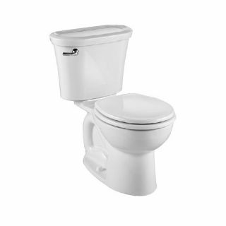 American Standard Tropic White 1.28 GPF/4.85 LPF 12 in Rough in Watersense Round 2 Piece Comfort Height Toilet