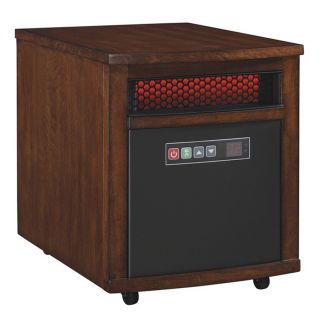 Duraflame Infared Compact Personal Electric Space Heater with Thermostat