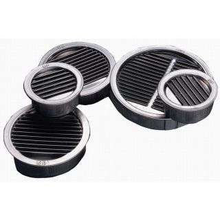 AIR VENT INC. Mill Aluminum Under Eave Vent (Fits Opening 3 in; Actual 3.42 in x 3.42 in x 1.02 in)