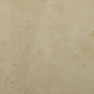 Emser 24 in x 24 in Ivory Classic Premium Filled and Honed Natural Travertine Floor Tile