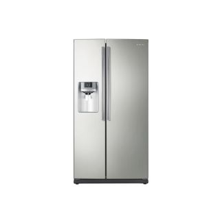 Samsung 25.6 cu ft Side by Side Refrigerator (Platinum) ENERGY STAR