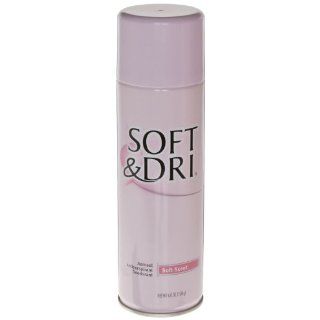 Soft and Dri 06804 6 oz Aerosol Can, Anti Perspirant Deodorant with Soft Scent (Case of 12)