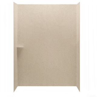 American Standard Ciencia 30 in W x 60 in D x 60 in H Beach Sand Acrylic Shower Wall Surround Side and Back Panels