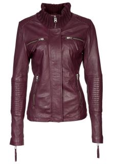 True Religion   Leather jacket   red