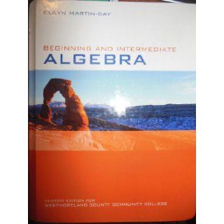 Beginnings and Intermediate Algebra Elayn Martin Gay 9781256743965 Books