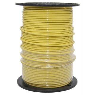 500 ft 10 AWG Stranded Yellow Copper THHN Wire (By the Roll)