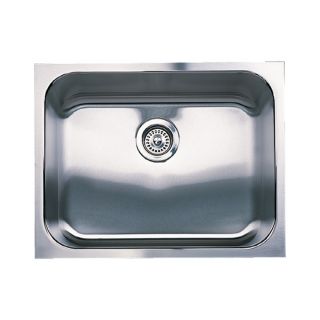 BLANCO Spex 20 Gauge Single Basin Undermount Stainless Steel Kitchen Sink