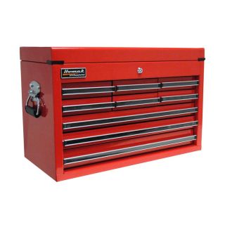 Homak Professional 16.5 in x 26.25 in 9 Drawer Ball Bearing Steel Tool Chest (Red)