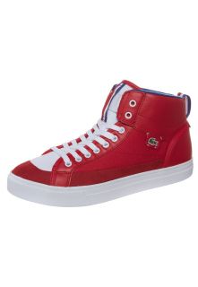 Lacoste   BERRICK   High top trainers   red