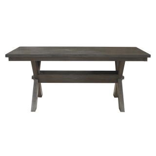 Powell Powell Cafe Grey Oak Stain Rectangular Dining Table