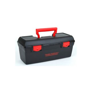 Project Source 13 in Black Plastic Tool Box