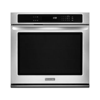 KitchenAid Architect II 27 in Self Cleaning Single Electric Wall Oven (Stainless Steel)