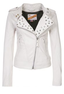 Schott NYC   Leather jacket   white