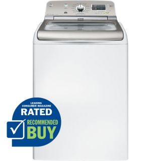 GE 4.8 cu ft High Efficiency Top Load Washer (White) ENERGY STAR