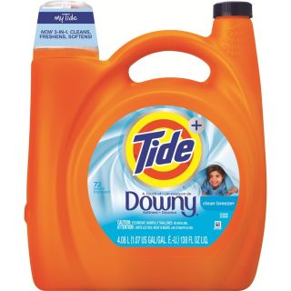Tide 138 fl oz Clean Breeze Laundry Detergent