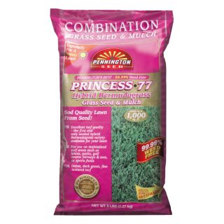 Pennington 5 Lbs. Pennington Princess 77 Hybrid Bermuda Grass Seed and Mulch Mixture