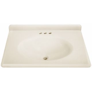 ESTATE by RSI 37 in W x 22 in D Cultured Marble Integral Single Sink Bathroom Vanity Top