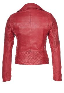 Korintage ABBY   Leather jacket   red