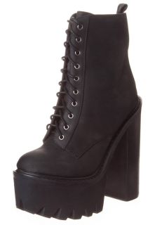 Jeffrey Campbell   SYNDICATE   Lace up boots   black