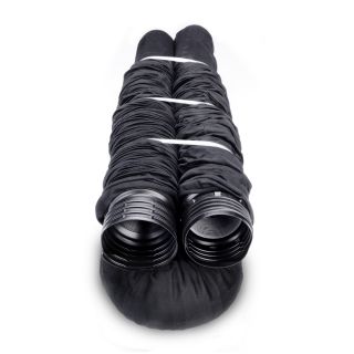 FLEX Drain 4 in x 50 ft Corrugated Drain with Filter Sock Pipe