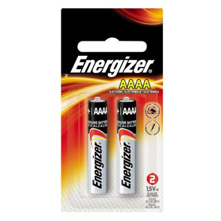 Energizer 2 Pack AAAA Alkaline Batteries
