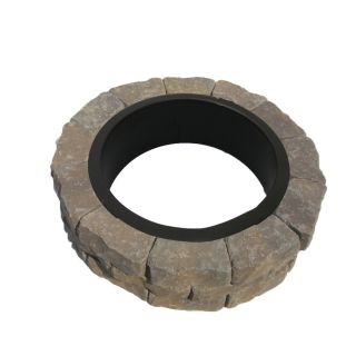 allen + roth Tranquil Blend Flagstone Fire Pit Patio Block Project Kit