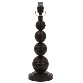 Style Selections 17 1/2 in 3 Way Switch Bronze Lamp Base