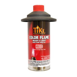 TIKI 12 oz Red Citronella Torch Refill