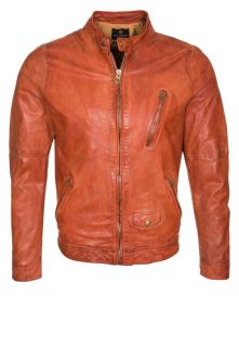 Scotch & Soda   Leather jacket   red