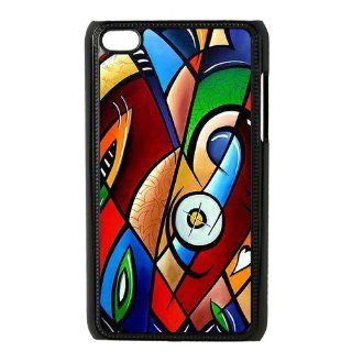 LADY LALA ipod touch 4 case, Abstract Art ipod touch 4 hard plastic back cover case 0665382098412 Books
